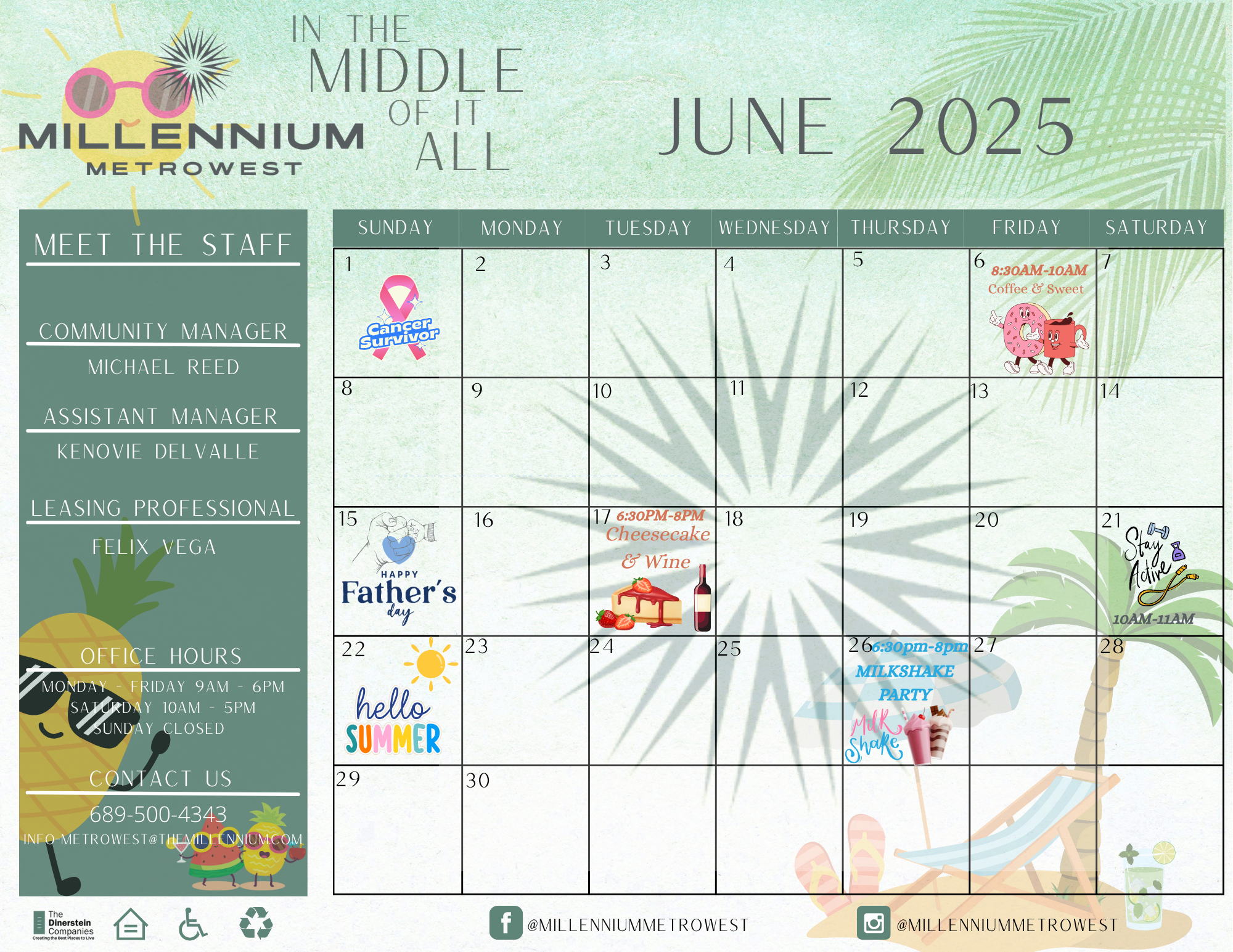 June Event Calendar